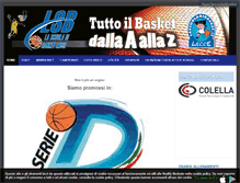 Tablet Screenshot of lascuoladibasket.it